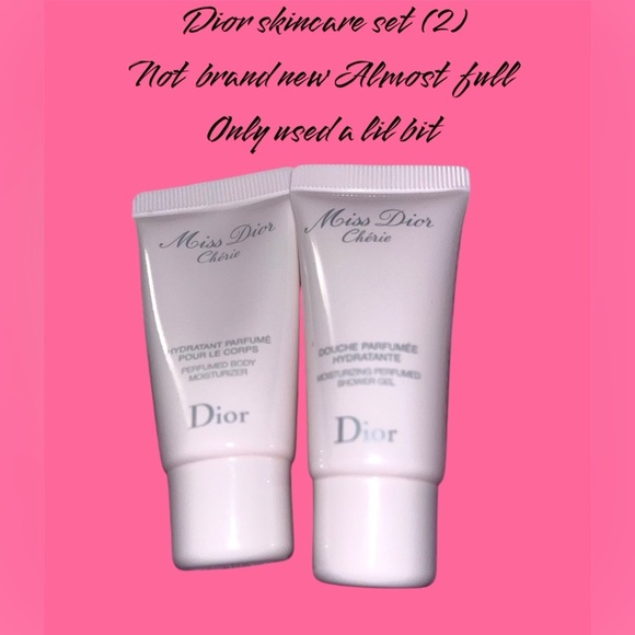 Dior Miss Dior Cherie Perfumed Body Moisturizer Set - White - Picture 1 of 4